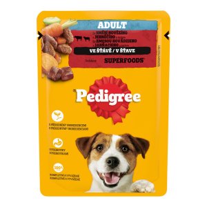 Pedigree kapsička s hovězím a jehnečím ve šťávě 100 g