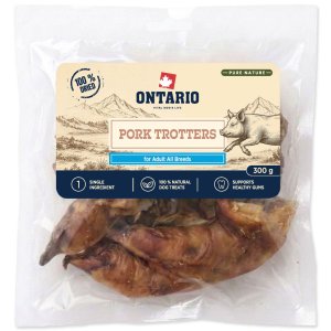 Pochoutka Ontario Pure Nature vepřové pacičky sušené 300g