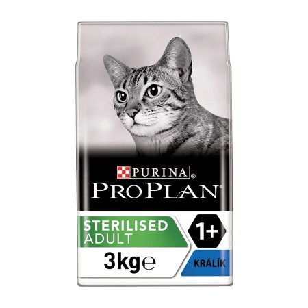 Pro Plan Cat Sterilised králík 3 kg