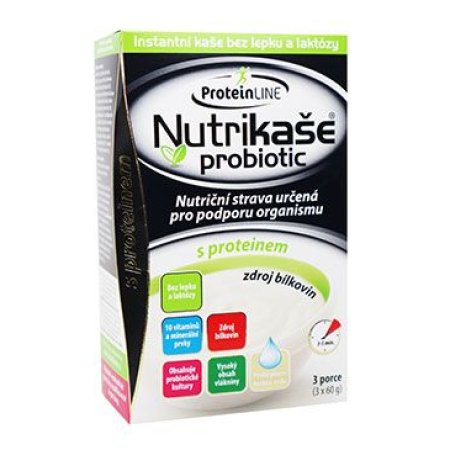 Nutrikaše probiotic s proteinem 3x60g