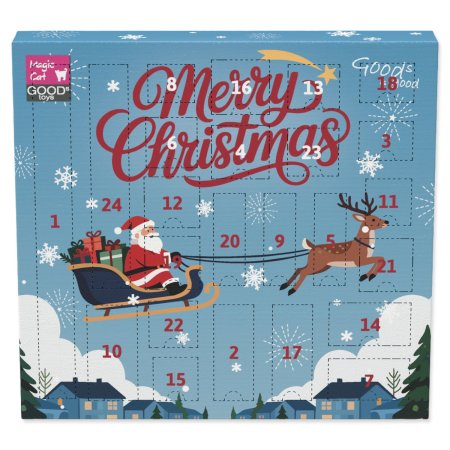 Kalendář Magic Cat Winter Tale adventní s hračkami
