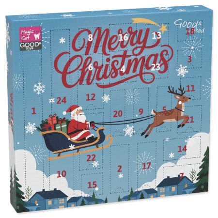 Kalendář Magic Cat Winter Tale adventní s hračkami