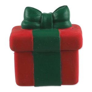 Hračka Dog Fantasy Winter Tale dárek latexový pískací 7,5cm