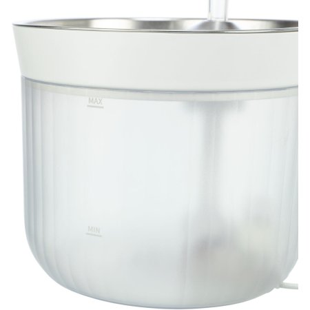 Pitná fontánka Aqua Clear, 2,5 l/18 × 16 × 18 cm, plast/nerezová ocel, bílá