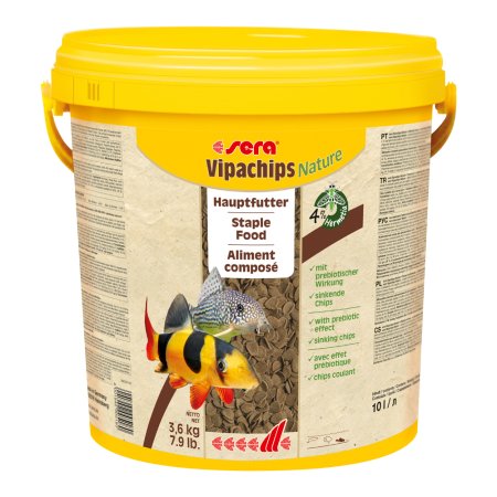 Sera Vipachips Nature 10 l / 3,6 kg