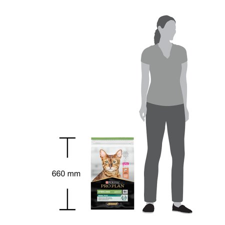 Pro Plan Cat Adult Sterilised Renal Plus losos 10 kg (EXPIRACE 08/2026)