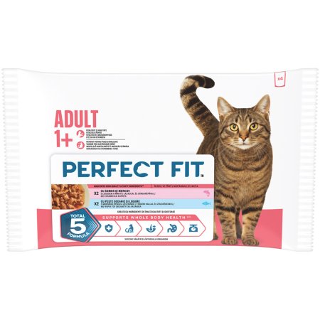 PERFECT FIT kapsička Rybí ve šťávě 4 x 85 g