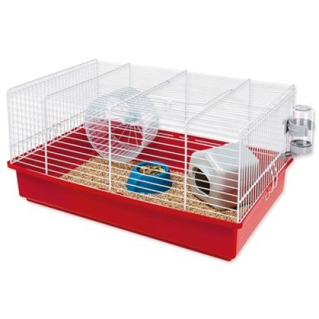 Klec Ferplast Criceti 9 bílo-růžová 46 x 29,5 x 22,5cm