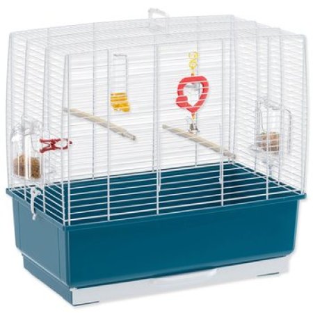 Klec Ferplast Rekord 3 bílo-modrá 49x30x48,5cm