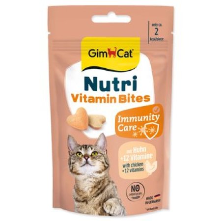 Pochoutka GimCat Nutri Vitamin Bites 40g
