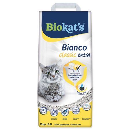 Podestýlka Biokat�s Bianco Extra Classic 10kg