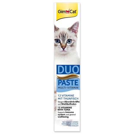 Pasta GimCat Duo multivitamin tuňák 50g