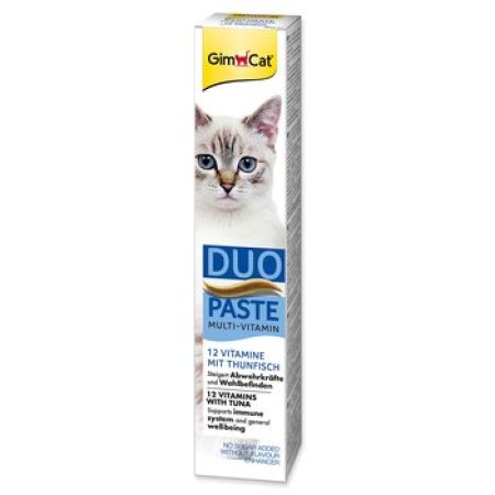 Pasta GimCat Duo multivitamin tuňák 50g