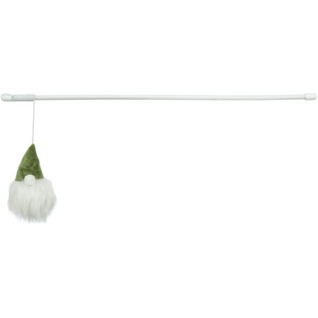 Xmas Elf Rod, hrací prut se skřítkem, s catnipem, 46 cm