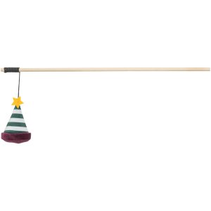 Xmas Hat Rod, hrací prut s čepičkou , s catnipem, 46 cm
