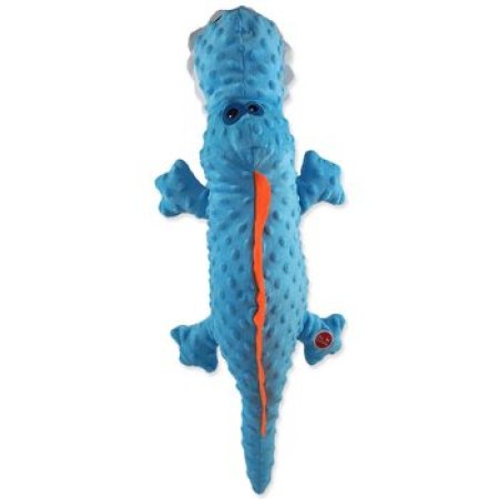 Hračka Dog Fantasy Jungle krokodýl modrý 60cm