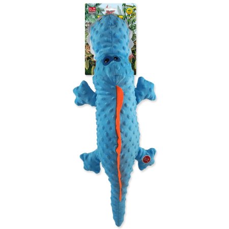 Hračka Dog Fantasy Jungle krokodýl modrý 60cm