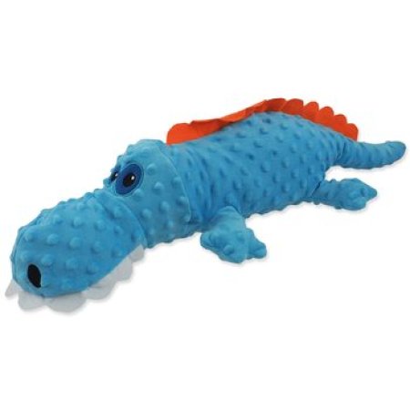 Hračka Dog Fantasy Jungle krokodýl modrý 60cm