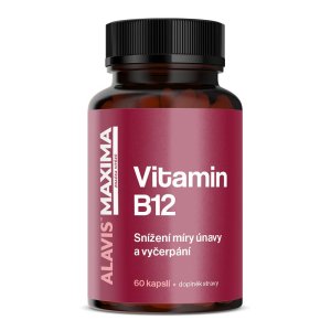 ALAVIS MAXIMA Vitamin B12 60 kapslí