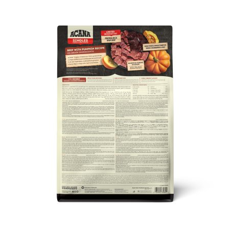 ACANA BEEF WITH PUMPKIN 2 kg SINGLE