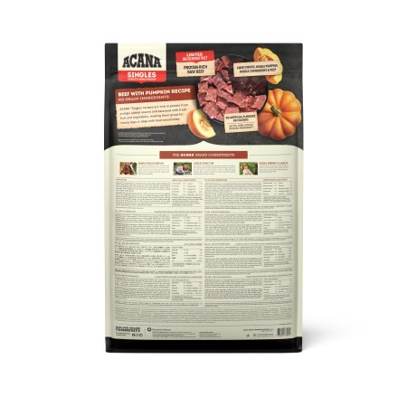ACANA BEEF WITH PUMPKIN 6 kg SINGLE