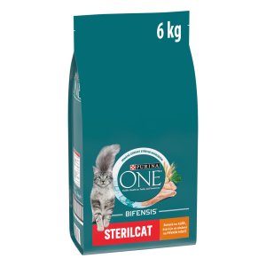 Purina One Bifensis Sterilcat s kuřetem a pšenicí 6 kg (EXPIRACE 08/2026)