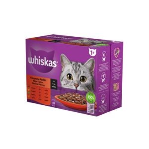 Whiskas kapsička Klasický výběr ve šťávě 12 x 85 g (EXPIRACE 09/2026)