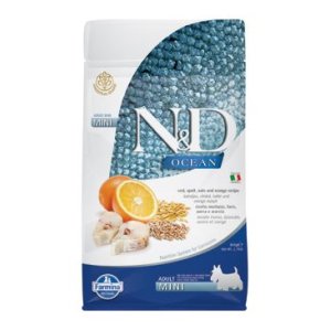 N&D OCEAN DOG LG Adult Mini Codfish & Orange 800g (EXPIRACE 09/2026)