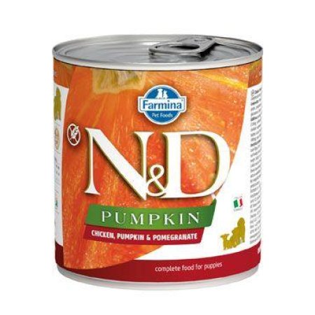 N&D DOG PUMPKIN Puppy Chicken & Pomegranate 285g (EXPIRACE 10/2026)