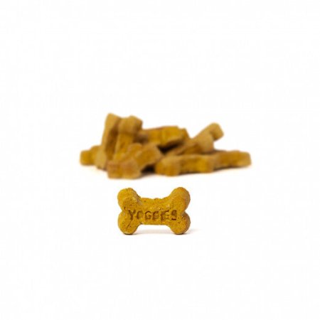 Yoggies Hypoalergenní bezlepkové suchary s hmyzím proteinem a kurkumou 150 g (EXPIRACE 10/2026)