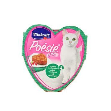 Vitakraft Cat Poésie konz. želé zvěř.,brusinka 85g (EXPIRACE 05/2026)