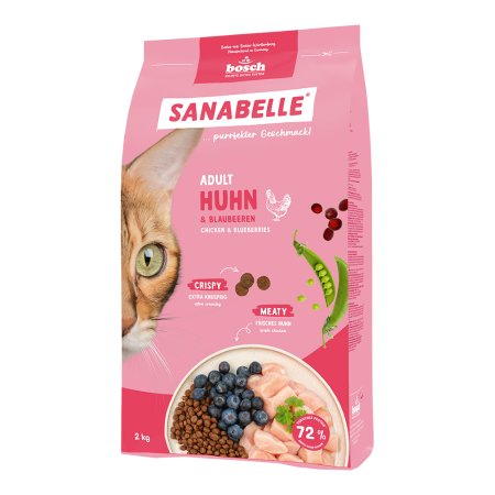 Bosch Cat Sanabelle Adult Chicken 2 kg (POŠKOZENÝ OBAL)