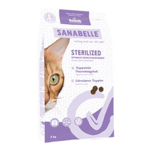 Bosch Cat Sanabelle Sterilized 2 kg (POŠKOZENÝ OBAL)
