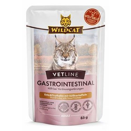 Wildcat VetLine Gastrointestinal Duck&Turkey kapsa 85g