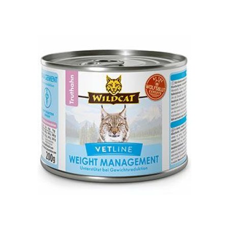 Wildcat VetLine Weight Management Turkey konz. 200g