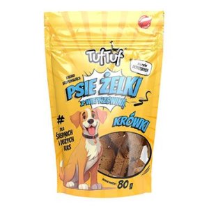 Tuf Tuf Dog Želé kostky s vepřovým masem 80g
