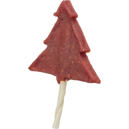 Xmas Tree Lollipop, vánoční lízátko stromeček s kachním prsem [80], 12 cm, 28 g