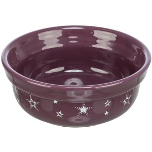 Xmas Bowl, vánoční keramická miska, zelená/bordó