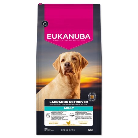 Krmivo Eukanuba Breed Care Adult chicken Labrador Retriever 12 kg
