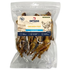 Pochoutka Ontario Pure Nature kuřecí pařátky sušené 250g