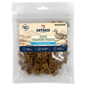 Pochoutka Ontario Pure Nature kachní výcviková 100g