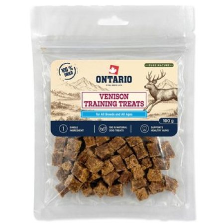 Pochoutka Ontario Pure Nature zvěřinové výcviková 100g