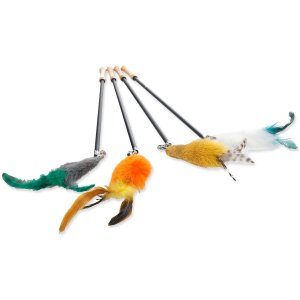 Hračka Flamingo Nouk šidítko teleskopické mix barev 61-142cm