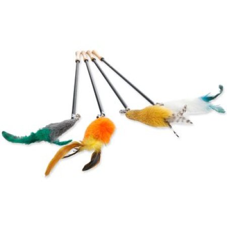 Hračka Flamingo Nouk šidítko teleskopické mix barev 61-142cm