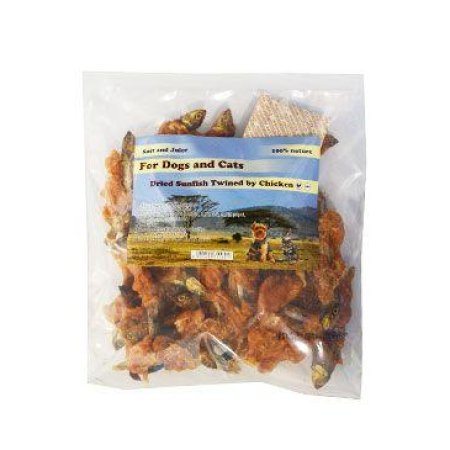 Pochoutka Rybička 6cm omotaná kuřecím masem 250g (EXPIRACE 08/2026)