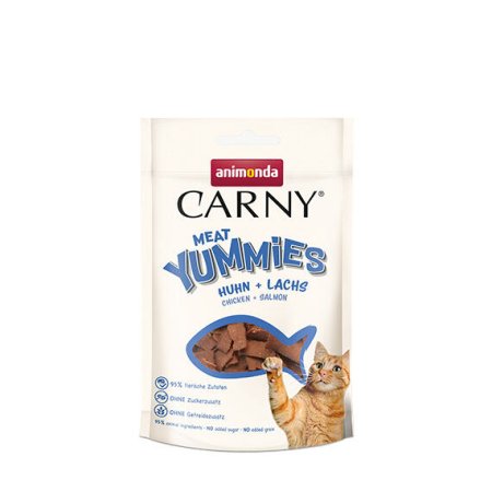 ANIMONDA Carny Adult Meat Yummies - kuře + losos 50 g (EXPIRACE 08/2026)