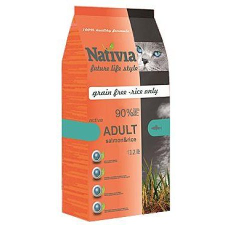 Nativia Adult Salmon & Rice Active 1,5 kg