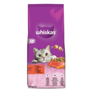 Whiskas granule s hovězím masem 14 kg