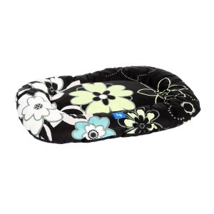 PROFIZOO Polštář standard č.0 40cm černá kytka (bav)