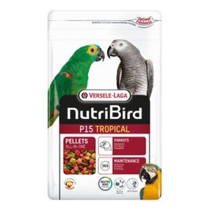 Krmivo NutriBird P15 Tropical pro velké papoušky 1kg
